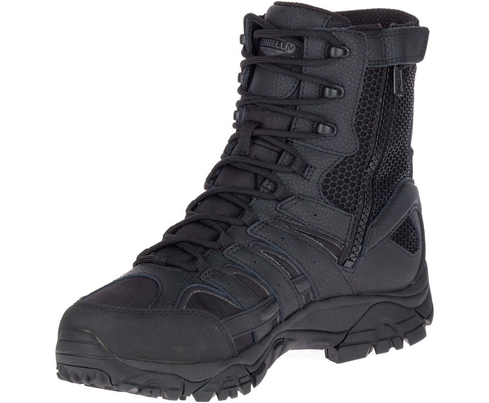 Merrell Støvler Herre - Moab 2 8\" Tactical Waterproof - Sort - PBM235418